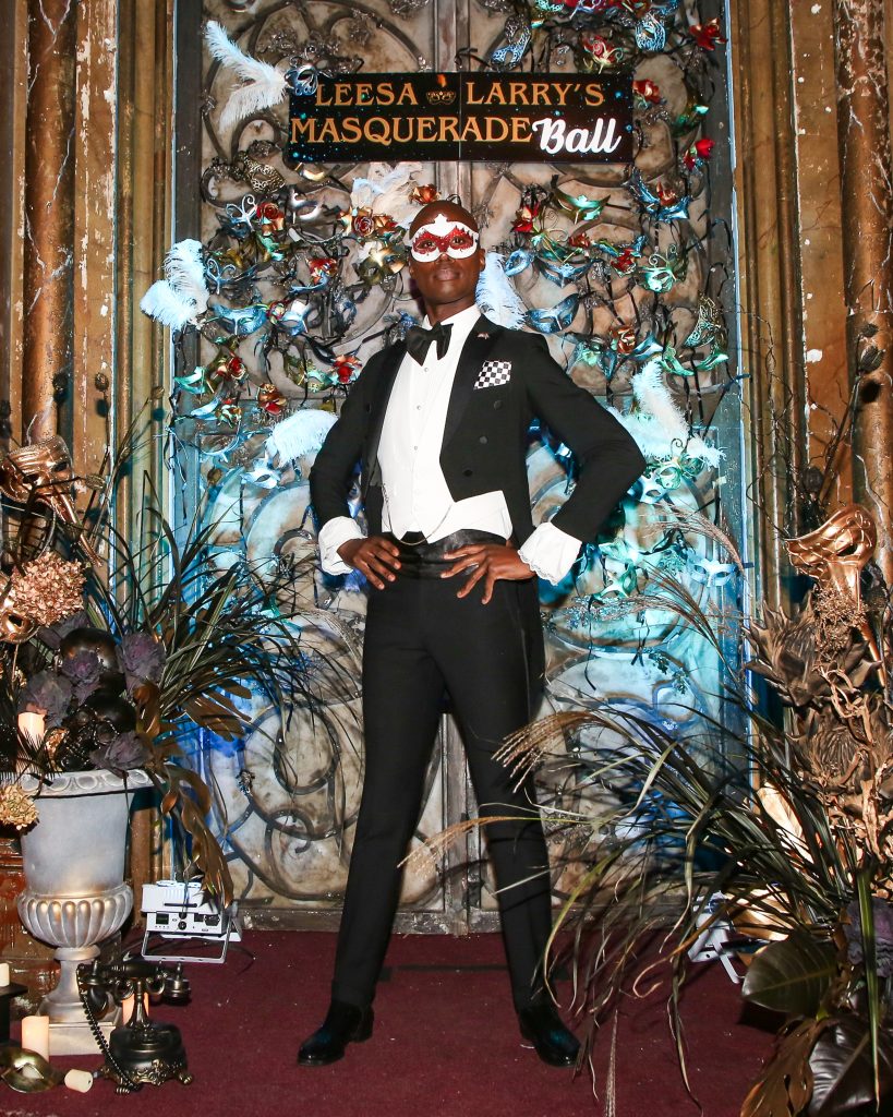 Charlii Sebunya - Leesa Rowland and Larry Wohl's Masquerade Ball at The Angel Orensanz Foundation