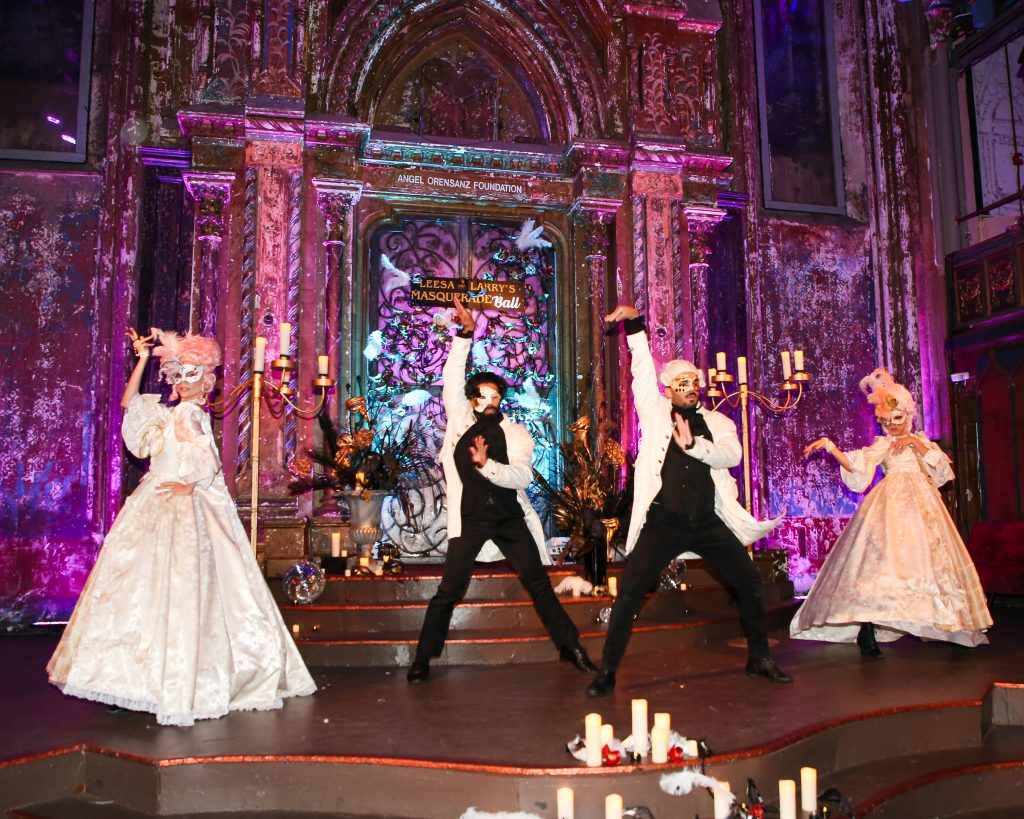 Leesa Rowland and Larry Wohl's Masquerade Ball at The Angel Orensanz Foundation